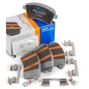 DELPHI LP5017EV Bremsbel&auml;ge Bremskl&ouml;tze f&uuml;r RENAULT Kangoo Rapid Z.E. 15/16 Zoll vorne