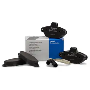 DELPHI Bremsbeläge Wako für FIAT 500 312_ Panda 169_ Punto 176_ 788_ vorne
