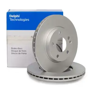 DELPHI BG3845C Bremsscheiben Satz f&uuml;r MERCEDES A-Klasse W169 B-Klasse W245 vorne