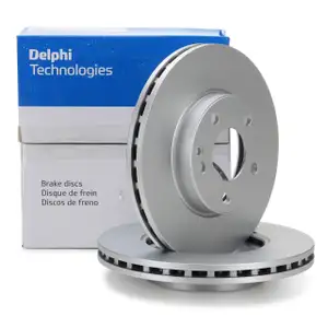 DELPHI BG4554C Bremsscheiben Satz f&uuml;r MERCEDES A-Klasse W176 B-Klasse W246 W242 C117 vorne