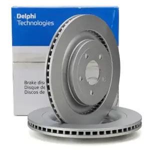 DELPHI BG4832C Bremsscheiben Satz f&uuml;r FORD Mustang MK6 2.3 EcoBoost 5.0 V8 hinten 2080717