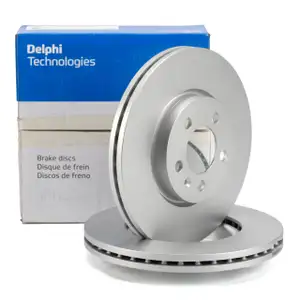 DELPHI Bremsscheiben Satz f&uuml;r VW Polo T-Cross AUDI A1 SEAT Ibiza 5 vorne 2Q0615301H
