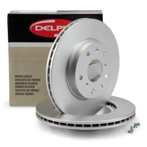 DELPHI BG4093C Bremsscheiben Satz f&uuml;r FIAT Sedici 189_ SUZUKI SX4 EY GY vorne