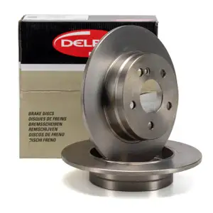 DELPHI Bremsscheiben Satz f&uuml;r MERCEDES C-Klasse W204 C204 S204 bis 01.2014 hinten