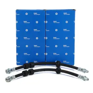 2x DELPHI Bremsschlauch Bremsleitung f&uuml;r FORD Focus 1 MK1 1.4-2.0 16V ST170 vorne