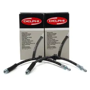 2x DELPHI Bremsschlauch für FORD Focus C-Max DM2 Focus 2 MK2 hinten 1328519