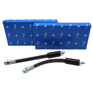2x DELPHI Bremsschlauch f&uuml;r BMW 3er E30 E36 5er E28 E34 E24 7er E23 E32 E31 hinten au&szlig;en