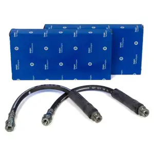 2x DELPHI LH6146 Bremsschlauch f&uuml;r FORD Fiesta 5 MK5 1.25 1.3 1.4 16V 1.4/1.6 TDCi hinten