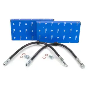 2x DELPHI Bremsschlauch f&uuml;r VW Golf 4 Bora AUDI 8L SEAT Leon SKODA vorne 1J0611701N