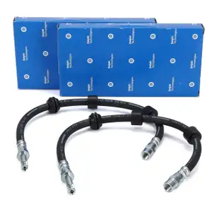 2x DELPHI Bremsschlauch Bremsleitung f&uuml;r VW Golf 3 Vento Caddy 2 SEAT Ibiza 2 vorne