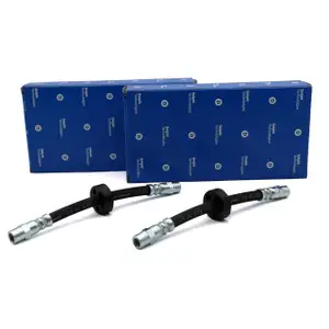 2x DELPHI Bremsschlauch f&uuml;r VW Passat B1-4 Polo 86 86c Transporter T3 AUDI 100 A6 hinten