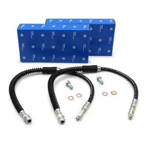 2x DELPHI Bremsschlauch f&uuml;r VW Golf 5 6 AUDI 8P SEAT Leon SKODA Octavia 2 Superb 2 vorne