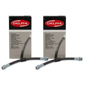 2x DELPHI Bremsschlauch f&uuml;r VW Touran 1T1 1T2 08.2003-10.2009 4 12.2011-07.2015 hinten