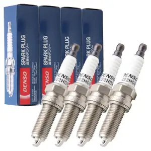 4x DENSO XU22HDR9 Z&uuml;ndkerzen f&uuml;r HYUNDAI Accent 4 i20 i30 KIA Cee'D 1.4 1.6