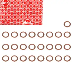 25x ELRING Dichtring &Ouml;lablassschraube f&uuml;r FORD 2.0 TDCi + VOLVO 2.0 D/CDI/TDI