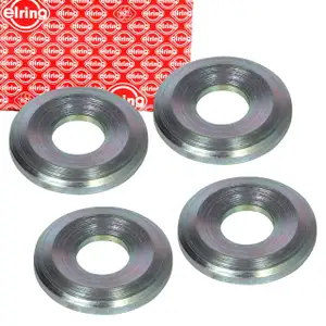 4x ELRING Dichtring Düsenhalter Wärmeschutzscheibe Injector Seals für MERCEDES OM601