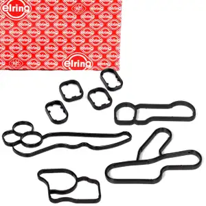 ELRING Dichtungssatz &Ouml;lfiltergeh&auml;use &Ouml;lk&uuml;hler f&uuml;r BMW 4 + 6 Zyl. DIESEL N47 N57