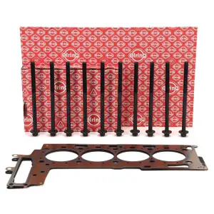 ELRING Zylinderkopfdichtung + Schrauben Satz f&uuml;r BMW E81-88 E90-93 E60 E61 X1 E84 X3 N47