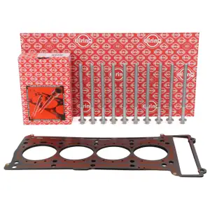 ELRING Zylinderkopfdichtung + Schrauben Satz f&uuml;r MERCEDES W204 S204 CL203 W212 S212 M271
