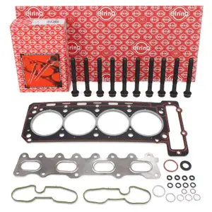 ELRING Zylinderkopfdichtung Satz + Schrauben für MERCEDES W202 S202 C/A208 W210 S210 M111