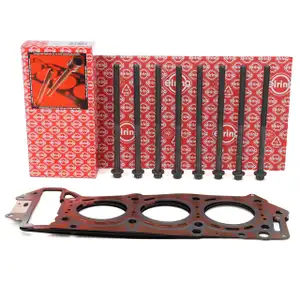 ELRING Zylinderkopfdichtung + Schrauben Satz f&uuml;r MERCEDES W203 W204 W211 W212 OM642 rechts