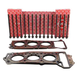 2x ELRING Zylinderkopfdichtung + Schrauben Satz für MERCEDES-BENZ JEEP CHRYSLER OM642