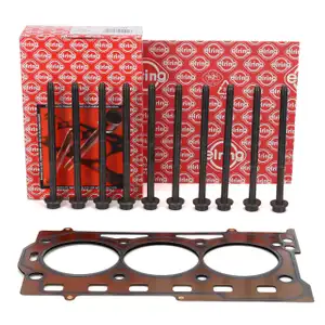 ELRING Zylinderkopfdichtung + Schrauben Satz f&uuml;r VW Polo 4 5 Ibiza 3 4 Fabia 1 1.2