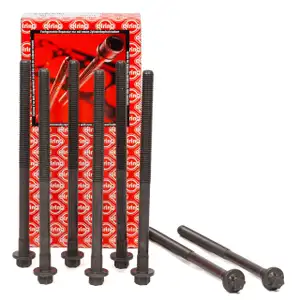 8x ELRING 372.940 Zylinderkopfschraube M12x175mm Länge 205mm für MERCEDES OM642 0039902522