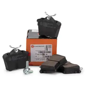 EUROREPAR Bremsbel&auml;ge Bremskl&ouml;tze f&uuml;r CITROEN C5 3 PEUGEOT 407 607 hinten 1617264780