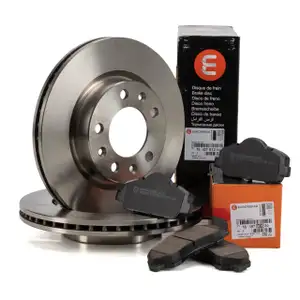EUROREPAR Bremsen Set Bremsscheiben + Bremsbel&auml;ge f&uuml;r PEUGEOT 308 2/SW vorne
