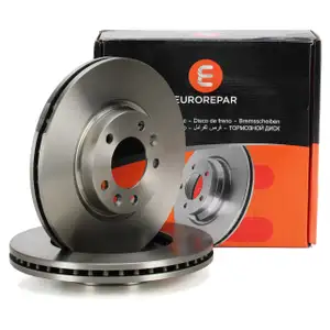 EUROREPAR Bremsscheiben Satz f&uuml;r CITROEN XM PEUGEOT 407 508 1 605 607 vorne 1687773380