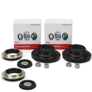 2x FAG Federbeinlager + W&auml;lzlager Rep.-Satz f&uuml;r VW Multivan Transporter T5 vorne