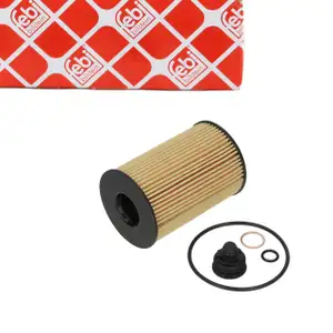febi 188712 Ölfilter + Schraube für BMW G30 M550i M5 G11 G12 G14-16 X5 X6 X7 N63 S63 N74