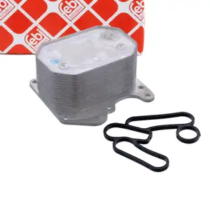 febi 108147 Ölkühler + Dichtungen für CITROEN Jumper FORD Transit PEUGEOT Boxer 2.2 DIESEL