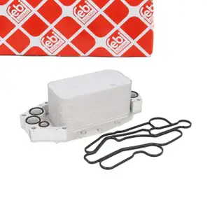 febi 185299 Ölkühler Motoröl Motorölkühler für CITROEN C5 3 C6 PEUGEOT 407 3.0 HDi 1103.S9