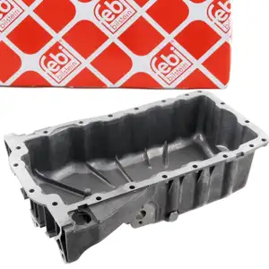 febi Ölwanne + Ablassschraube für VW Golf 5 Passat B6 AUDI A3 8P SEAT Altea 5P 1.9/2.0 TDI