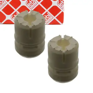 2x febi 02063 Anschlagpuffer Gummianschlag f&uuml;r OPEL Vectra A Calibra A Vorderachse 0344411
