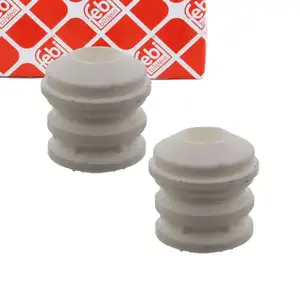 2x febi 03100 Anschlagpuffer Gummianschlag f&uuml;r OPEL Astra F Kadett E Vorderachse 0344401