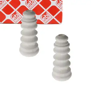 2x febi Anschlagpuffer Gummianschlag für VW Golf 4 Polo 5 AUDI 8L SKODA Octavia 1U hinten