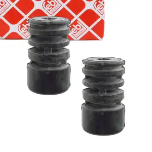2x febi 18839 Anschlagpuffer Gummianschlag Puffer für VW Passat B3 Hinterachse 333512131B