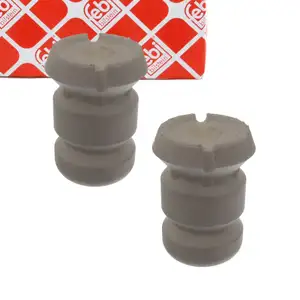 2x febi Anschlagpuffer Gummianschlag f&uuml;r PEUGEOT 205 1 2 306 405 1 2 CITROEN C15 ZX vorne