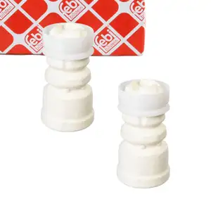 2x febi 109361 Anschlagpuffer Gummianschlag Puffer f&uuml;r AUDI A4 B9 C8/Allroad Hinterachse