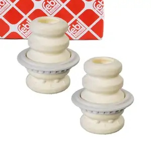 2x febi 109375 Anschlagpuffer Gummianschlag Puffer f&uuml;r FIAT Ducato Vorderachse 1376387080