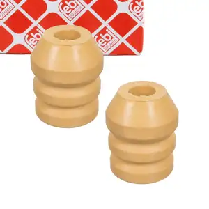 2x febi 12441 Anschlagpuffer Gummianschlag f&uuml;r OPEL Astra G Vectra B A vorne 0344417