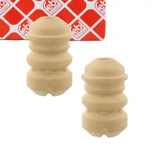 2x febi Anschlagpuffer Gummianschlag f&uuml;r BMW 3er E36 mit Sportfahrwerk hinten 33531138109
