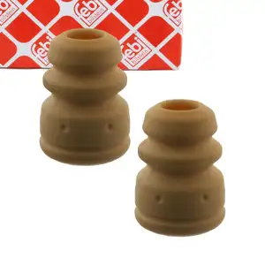 2x febi 29765 Anschlagpuffer Gummianschlag Puffer f&uuml;r KIA Picanto 1 Vorne 54626-07100