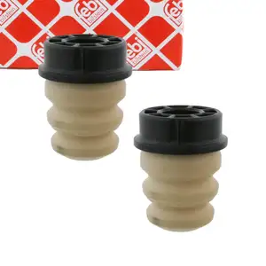2x febi Anschlagpuffer Gummianschlag f&uuml;r VW Polo 4 Lupo 2 Fox 5Z SEAT Ibiza 3 6L vorne