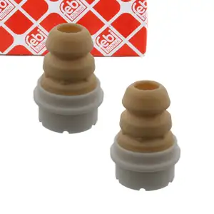 2x febi 36818 Anschlagpuffer Gummianschlag Puffer f&uuml;r FIAT Doblo 119 Vorderachse 46792633