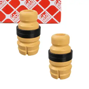 2x febi Anschlagpuffer Gummianschlag für CITROEN C1 C1 2 PEUGEOT 107 108 TOYOTA Aygo vorne