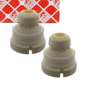 2x febi 37477 Anschlagpuffer Gummianschlag für MERCEDES CLS C219 Vorderachse 2193230144